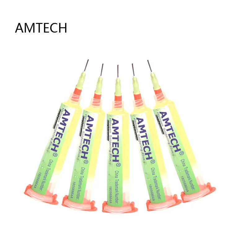 5 шт. оригинальная флюсовая паяльная паста не чистая AMTECH NC-559-ASM 10CC BGA PCB IC Reballing паяльная паста смазка припой