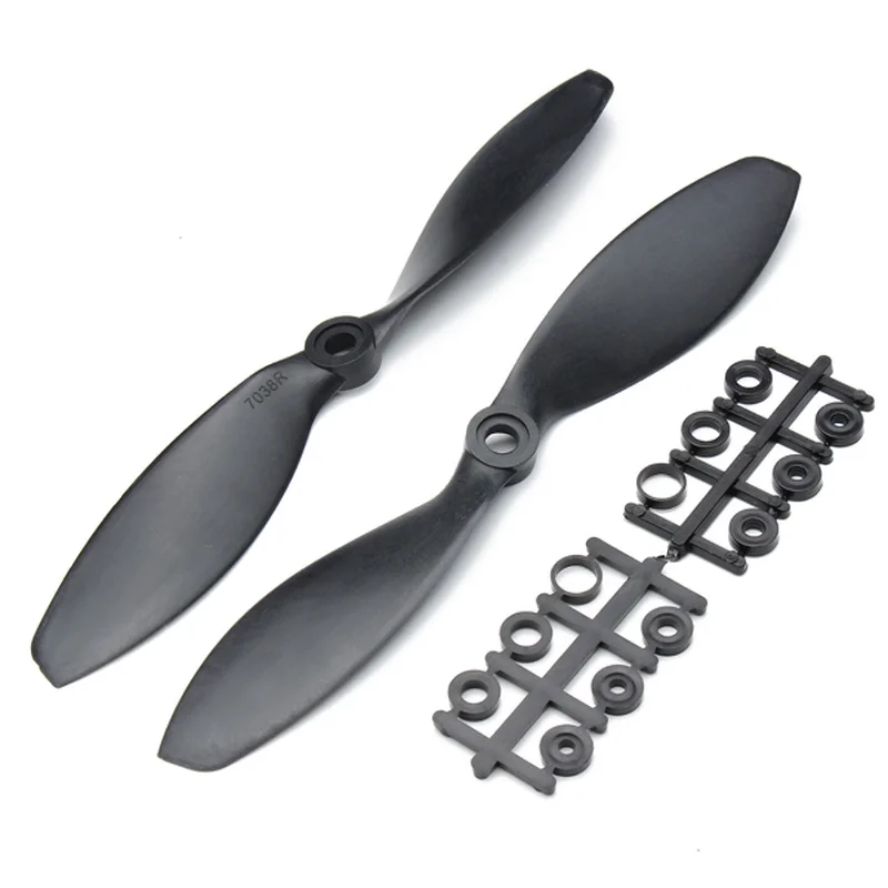 Gemfan 7038 углеродный нейлоновый Propeller CW CCW для радиоуправляемого самолета с