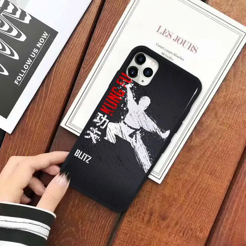 

Kungfu Taekwondo Phone Case for iPhone 11 12 pro XS MAX 8 7 6 6S Plus X 5S SE 2020 XR