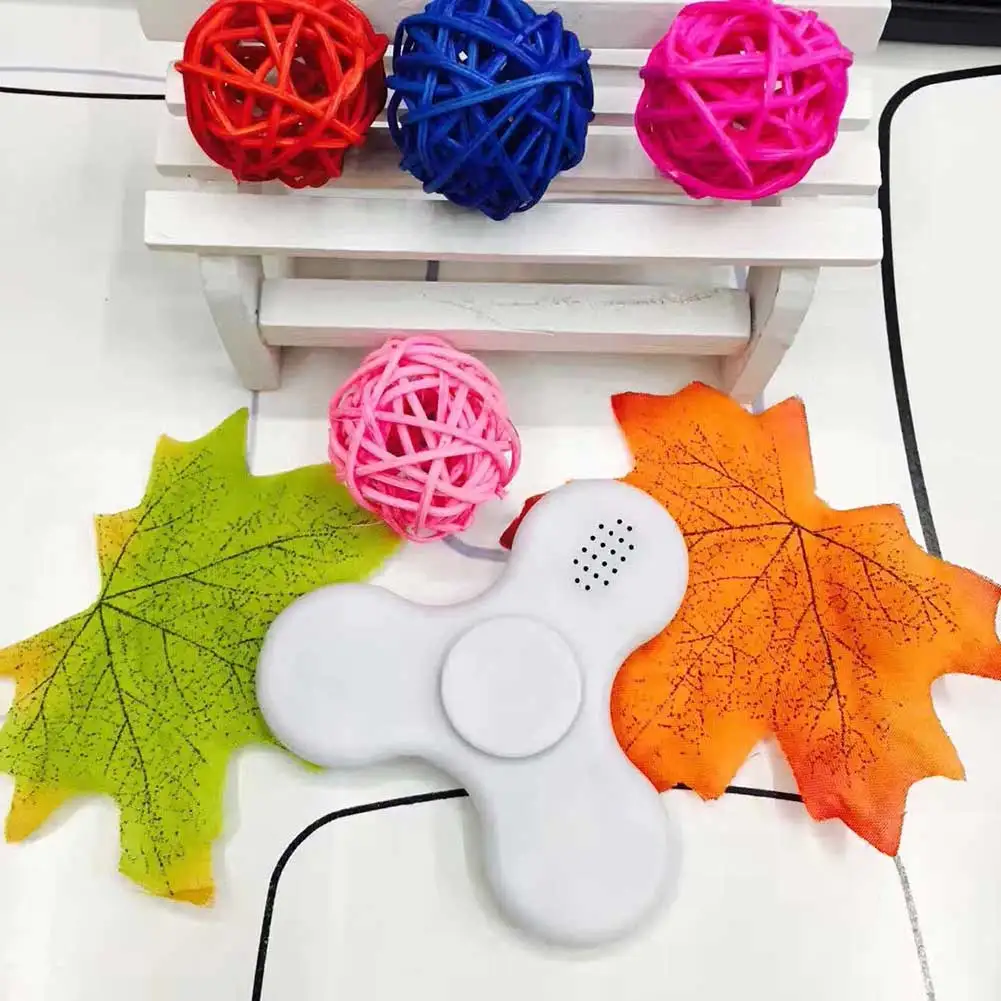 Модный Bluetooth динамик ручной Спиннер светодиодный светильник АБС пластиковый