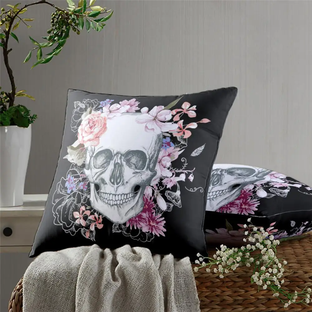 

3D Digital Printing Pillow Cover 18Inchx18Inch Christmas Decorative Pillow Case for Sofa Bed Car