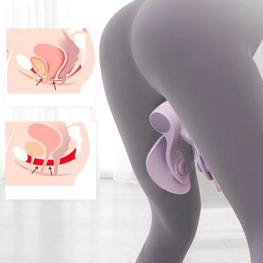 Leg Clamp Exerciser Anti-slip Women Inner Thigh Pelvic Hip Trainer Muscles Strengthening Exercise Equipment for Workout | Спорт и