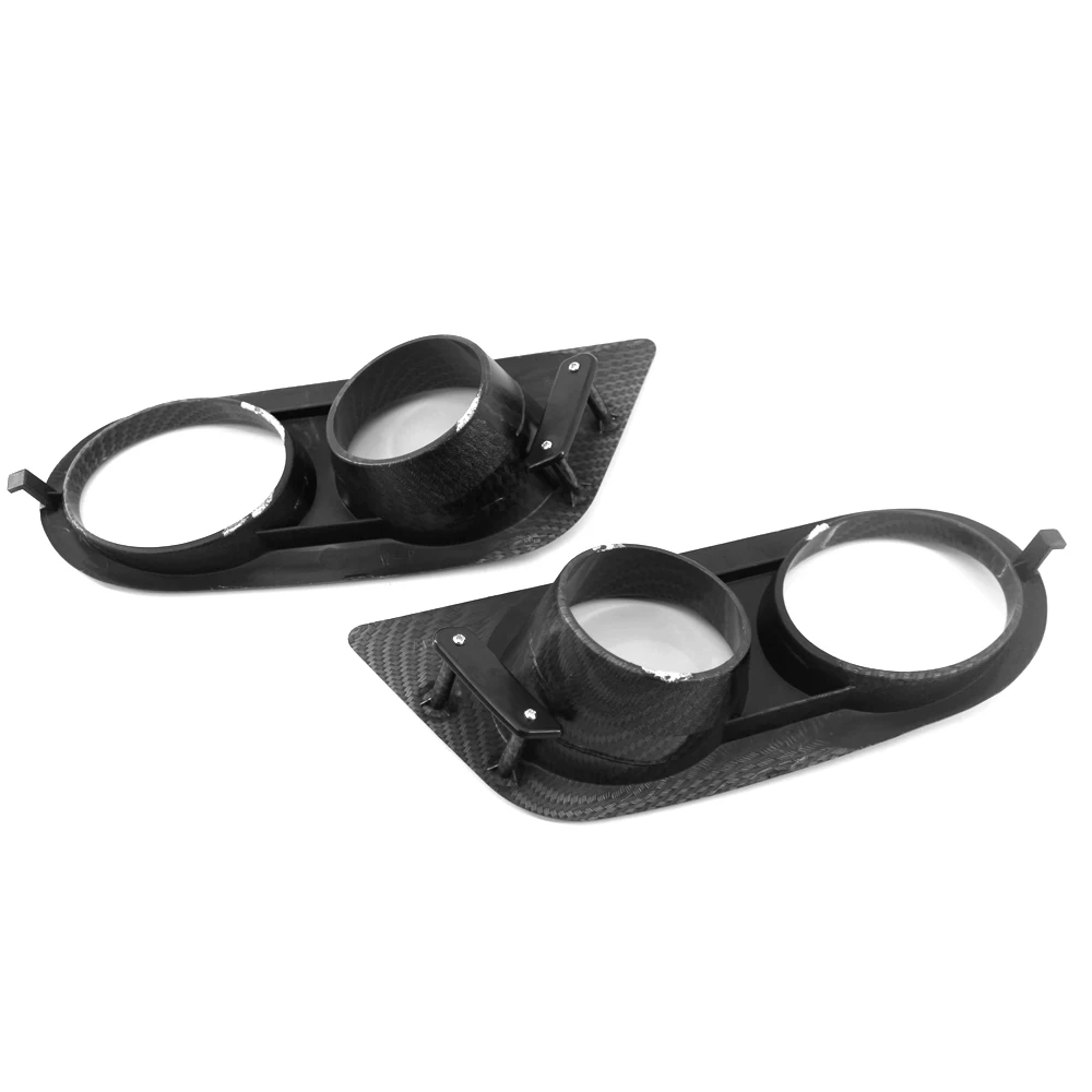 Ветчина стиль воздуховод противотуманный светильник чехлы из углеродного