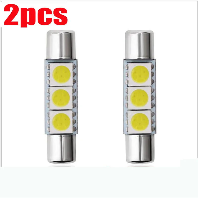 

Белый 28 мм 5050 3SMD светодиодный косметическое зеркало предохранитель солнцезащитный козырек Светильник лампы T6 6641
