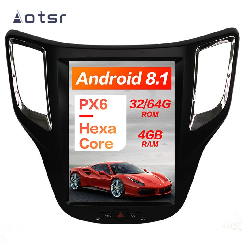 Tesla стиль Android 9,0 Автомобильный gps навигация автомобиль нет DVD плеер для Changan CS35 автомобильное стерео радио Кассетный плеер рекордер головное устройство