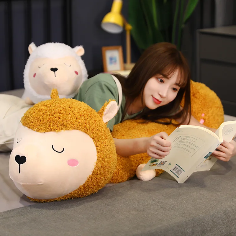 

Cute Plush Alpaca Pillow Cushion Soft Plush Alpaca Pillow Comfortable Sleeping Pillow Children's Birthday Gift