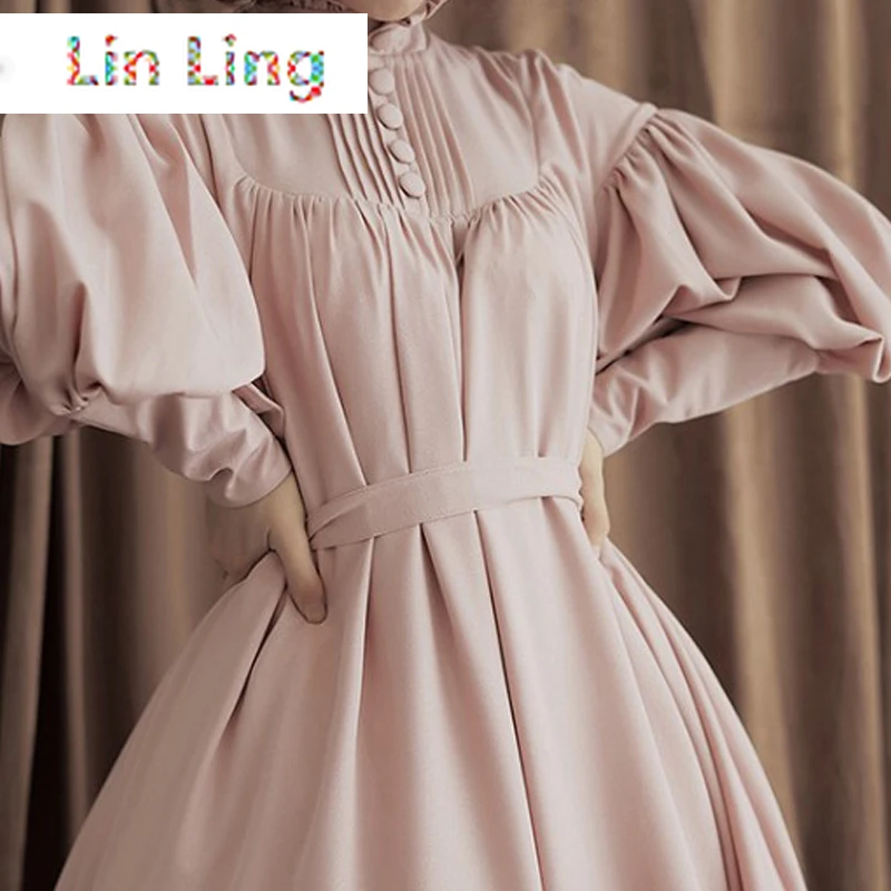 Женское платье Лолита принцессы дворца в японском стиле милое праздничное с