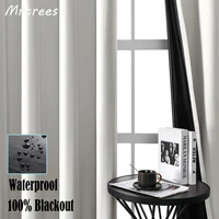 100 blackout waterproof solid curtains for living room for bedroom soild curtains windows blinds treatment finished drapes