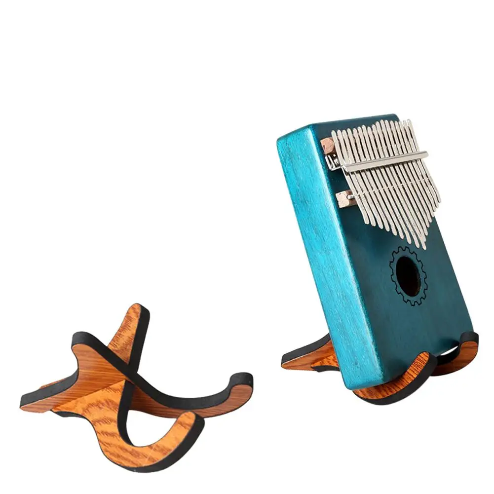 Портативный складной держатель Kalimba Вертикальная деревянная подставка для
