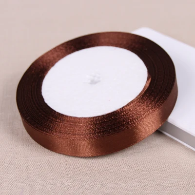 25 ярдов/рулон атласная лента для упаковки подарков | Дом и сад