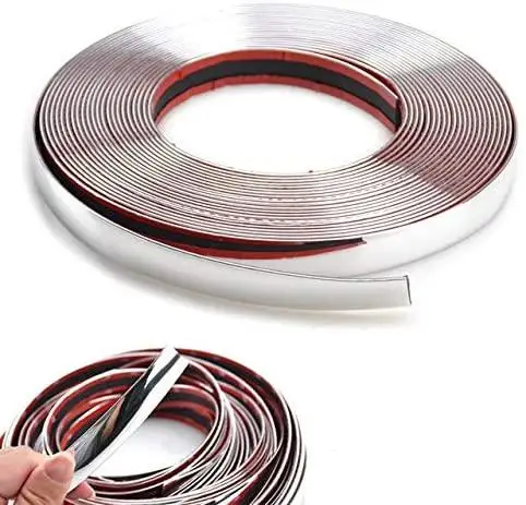 Стайлинг автомобиля хромированные декоративные полосы передняя и задняя