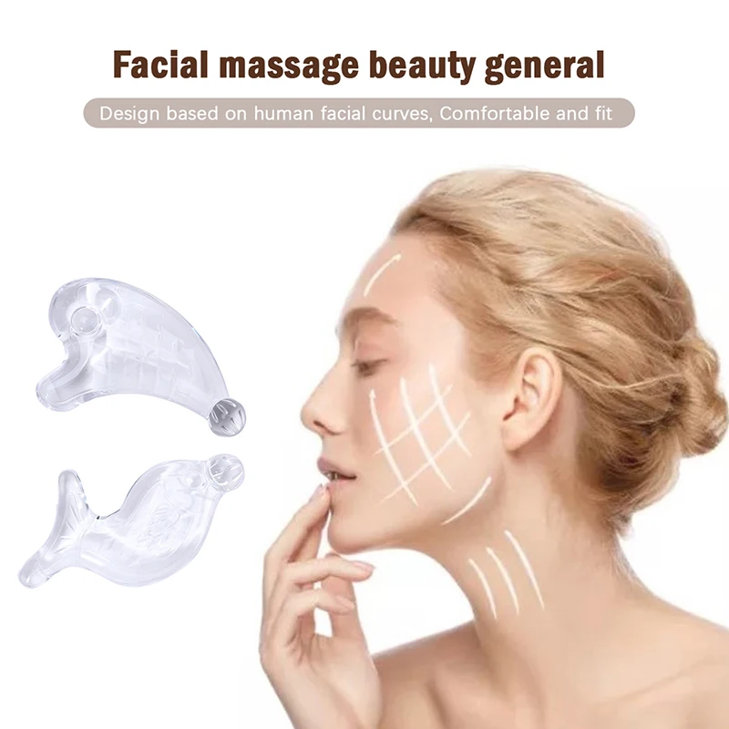 

Доска для лица, блестящая прозрачная доска для похудения, подтяжки лица, подтяжки глаз, шеи, тонкие инструменты, доска для соскабливания кож...