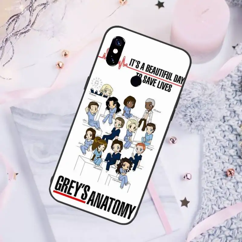

Greys Anatomy Nurse Doctor Phone Case For Xiaomi Redmi 7 8 9t a3Pro 9se k20 mi8 max3 lite 9 note 9s 10 pro