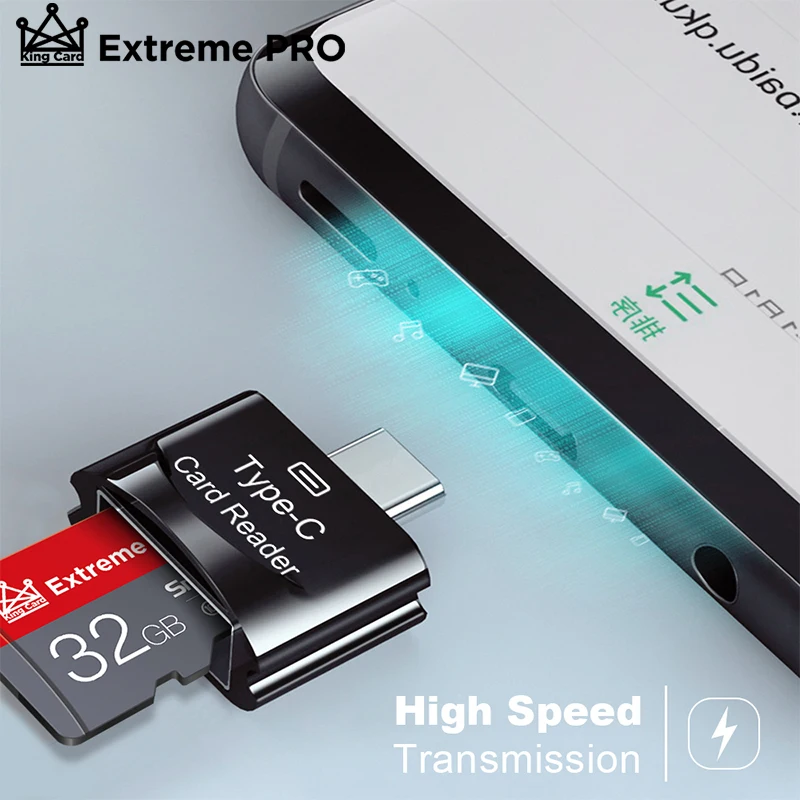 Новинка адаптер для micro sd-карт USB Type C к Micro-SD кардридер мини-кардридер