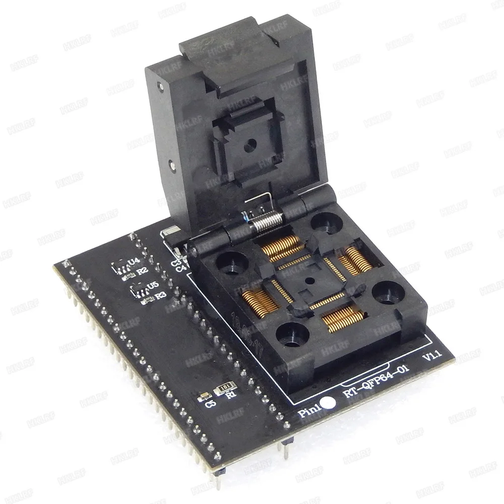 BGA169 BGA64 BGA63 BGA48 RT-QFP64-01Adapter розетки для RT809H USB Универсальный программатор гнездо