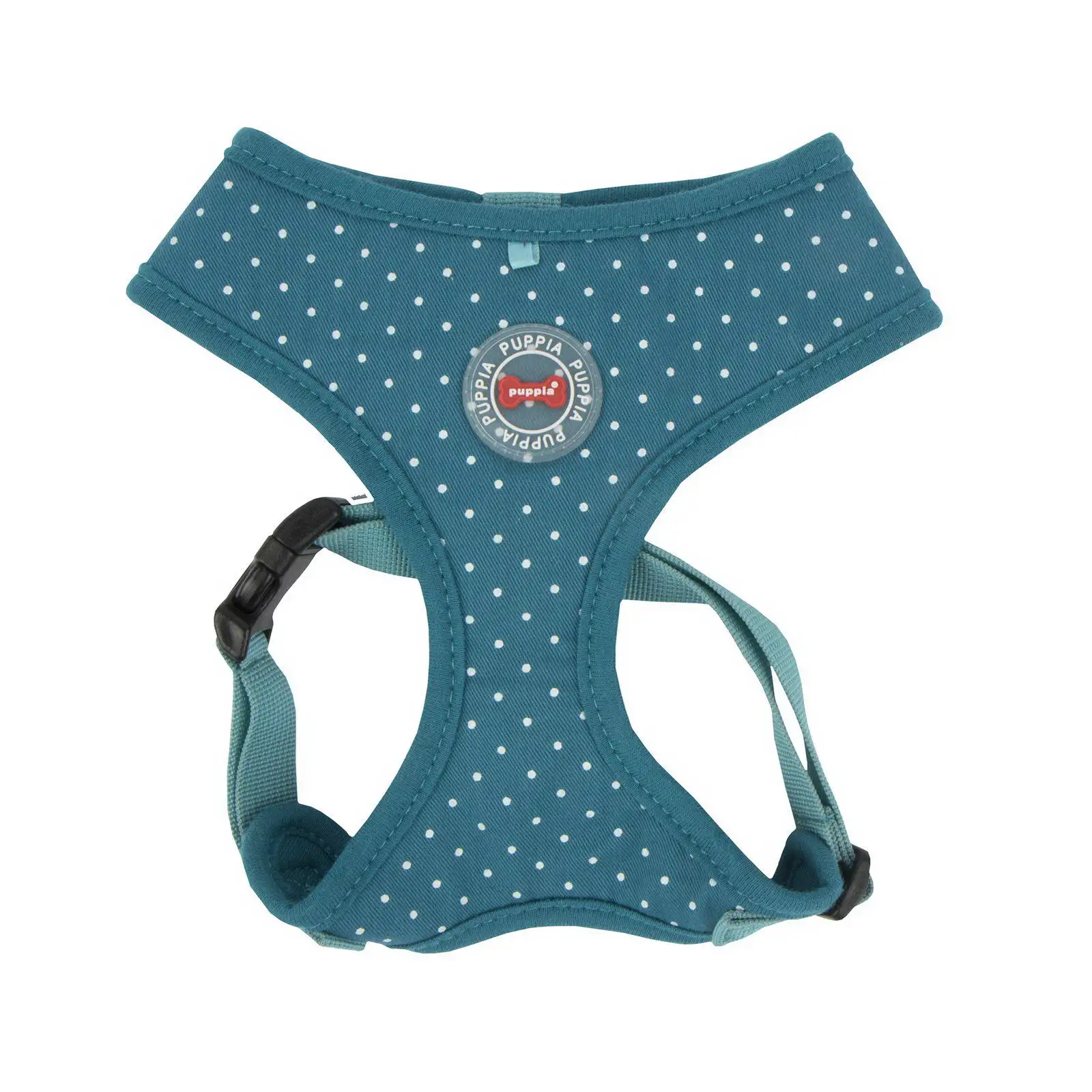 PUPPIA Шлейка для собак &quotDotty&quot цвет морской волны S (арт. 147748)|Первый питомец| |