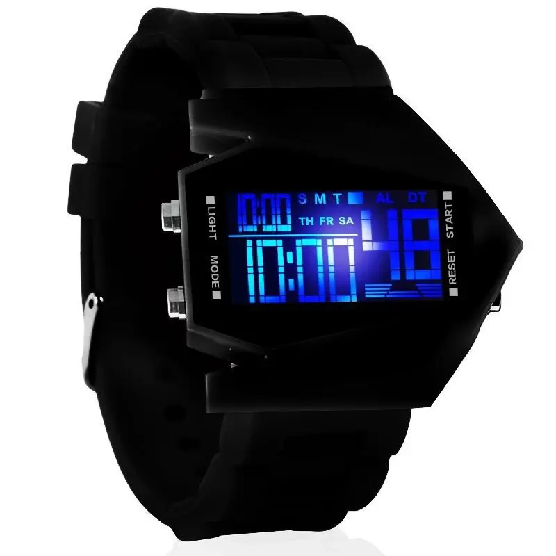 Для женщин часы Спорт Девушка простой светодиодный одежда для детей модная