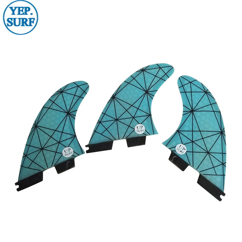 Двойные вкладки 2 L размер доска для серфинга синий цвет сотовые ласты три