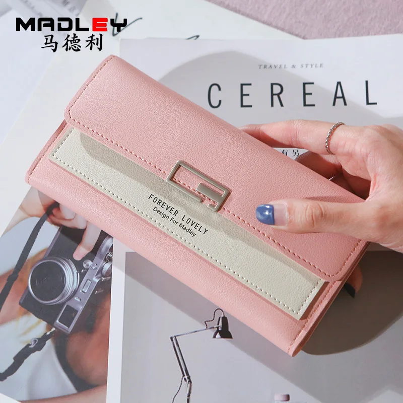 Длинный кошелек для женщин новые приглашения на свадьбу с сцепления