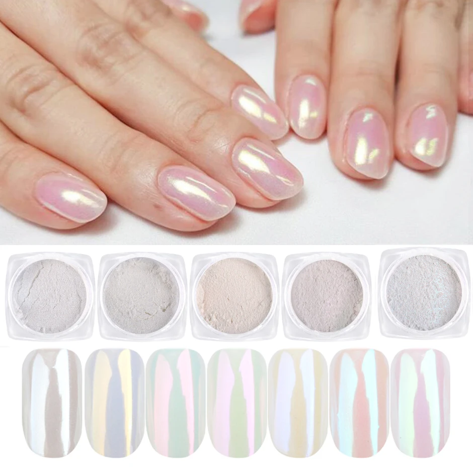 

Manicure Shell Powder Mirror Glitter Powder Japanese Shiny Laser Aurora Powder Nail Glitter Powder Fairy Aurora Powder