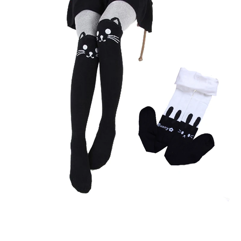 Новинка спортивная одежда для маленьких девочек длинные носки Детские Полосатые