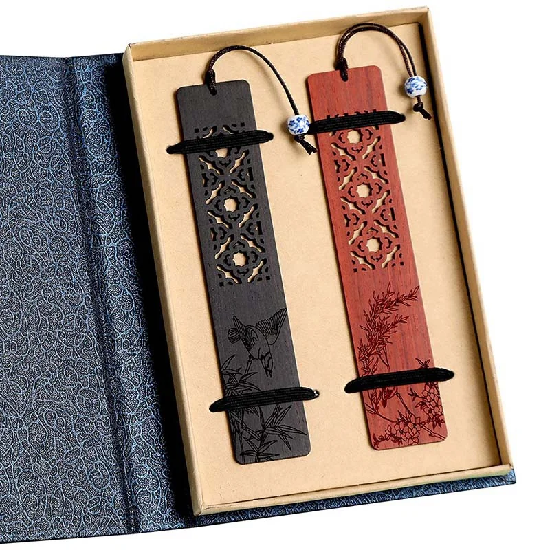 

Unique Gifts - Handmade Natural Wood Bookmarks - Best Gifts