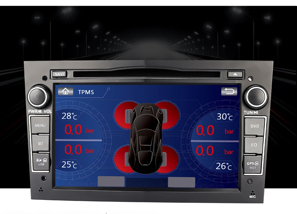 Eunavi 7 ''2 Din автомобильный DVD для Vauxhall Opel Astra H G J Vectra Antara Zafira Corsa gps навигация Радио стерео плеер в тире usb