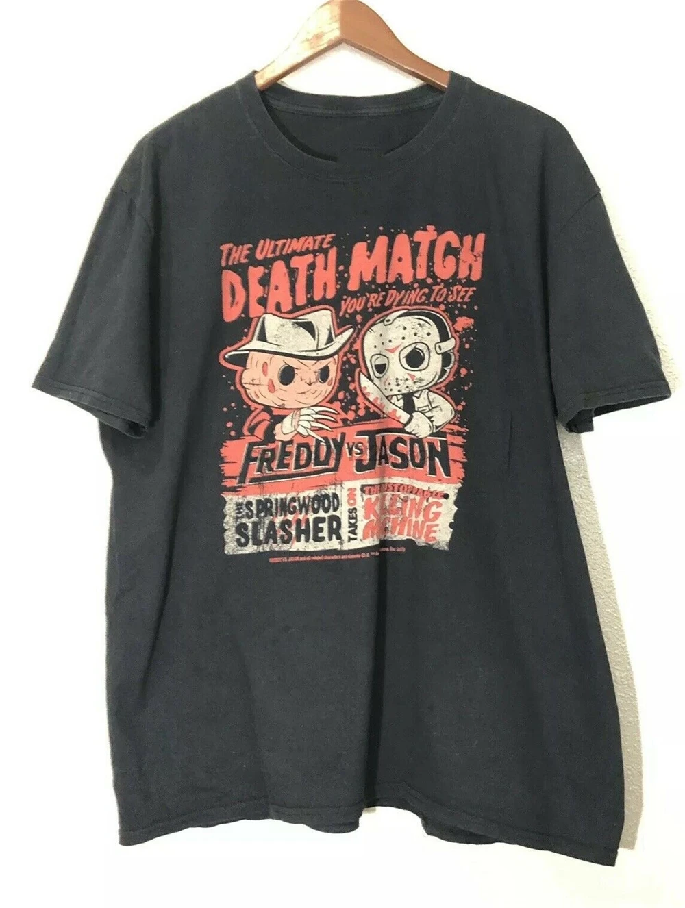 Футболка Funko Pop Tees Freddy Vs Jason. Xl унисекс Хэллоуин. Бывшие в употреблении свободные