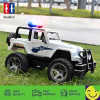 double e 112 big rc car jeep police electric racing car off road truck 2 4ghz remote control drift buggy vehicle toys for boy