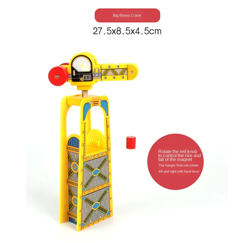 

P160 Free Shipping Scene Crane Plastic Track Educational Boy / Children Toy Compatible Fit Br Train Wooden ABS