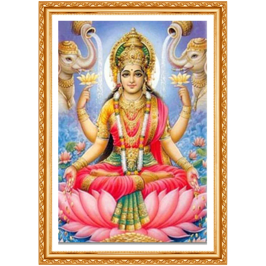 3d полная Алмазная картина Бог богатства вышивка Lakshmi квадратная с изображением