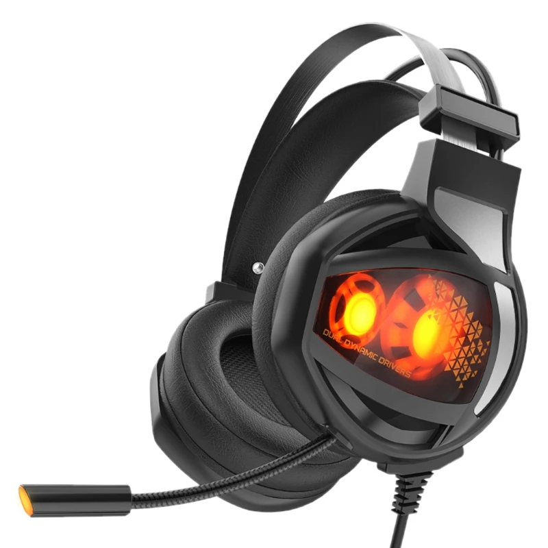 

7.1USB игровая гарнитура RGB компьютерный ноутбук Проводная гарнитура с микрофонный сабвуфер