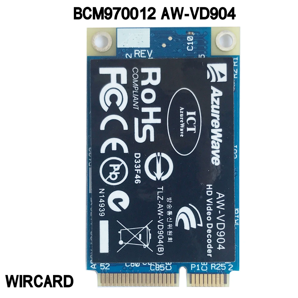 Новый WIRCARD AW-VD904 BCM970012 HD видео декодер модуль