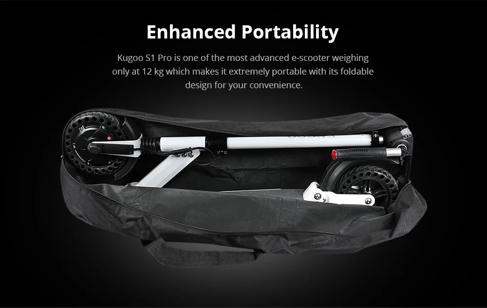 [ЕС сток] KUGOO S1 PRO складной электрический скутер 7.5AH 350 Вт ЖК-дисплей 3 режима скорости скутер для XiaomiM365 Dualtron PK Ninebot