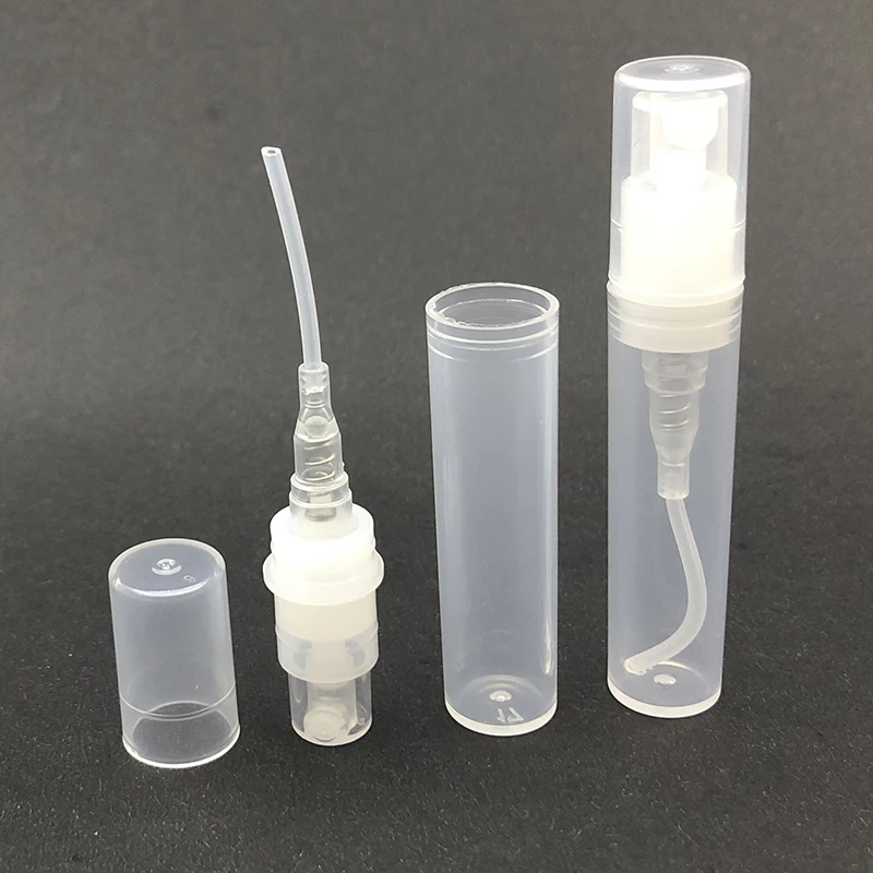 Оптовая продажа (100 шт/партия) 3 мл пластиковая многоразовая бутылка тусклый