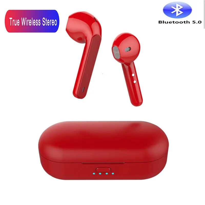 TWS L8 Bluetooth наушники беспроводные умные с сенсорным управлением 3D объемного