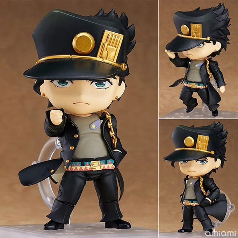 

10cm Anime Figure JoJo's Bizarre Adventure Kujo Jotaro PVC action figure Kuujou Joutarou Figure collectible model toys kid gift