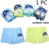 4colors random 3 11 year old kids boys cotton cool letter printed cute kids briefs boxer underpants