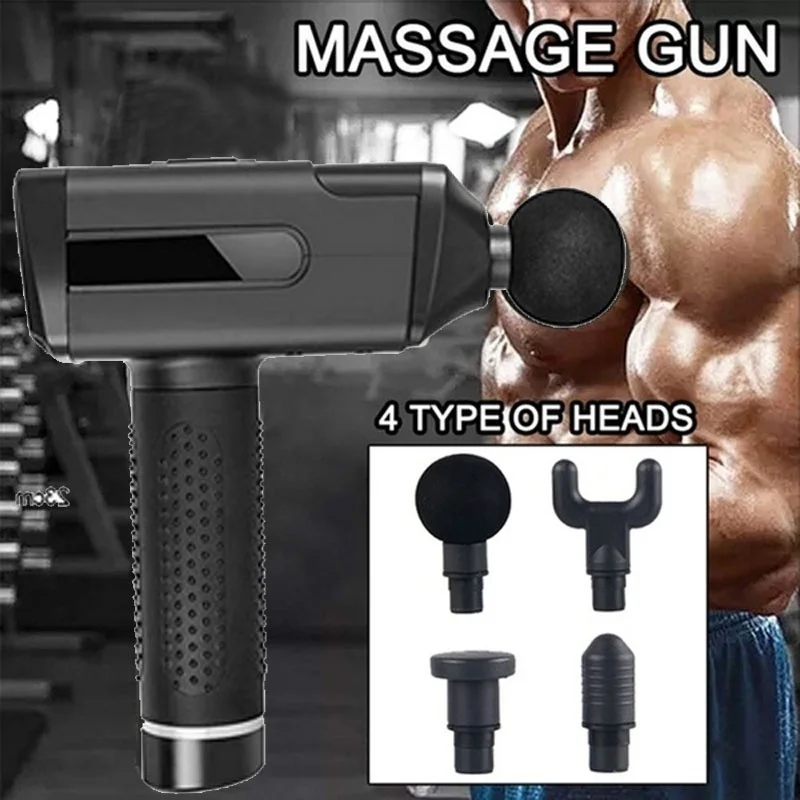 Терапевтический массажный пистолет массажер для глубоких тканей