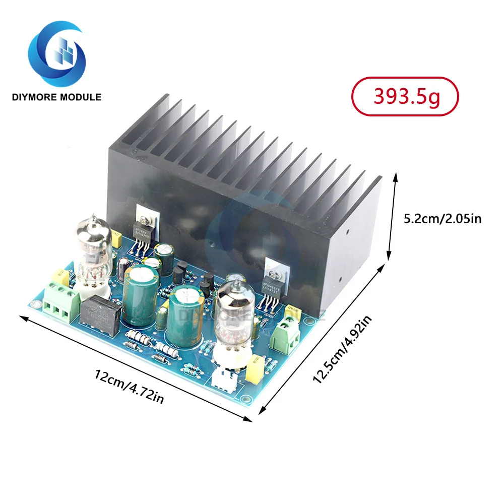 Vacuum Tube Amplifier Board 25W 6J1+LM1875 Electronic Valve Amplifiers AC18v DIY Kit Finished Prodcut For Preamp | Электронные