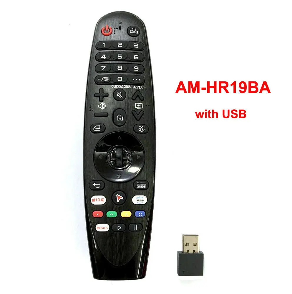 

AM-HR19BA With USB For LG Television Smart TV Remote Control Switch Duplicator