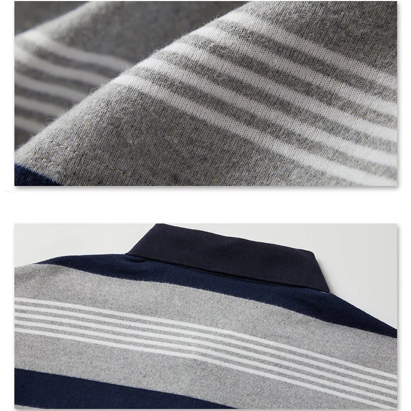 

Plus Size 5XL 6XL Men Striped Polo Shirts Cotton Classic Fit Short Sleeve Sport T-Shirt Casual Polos