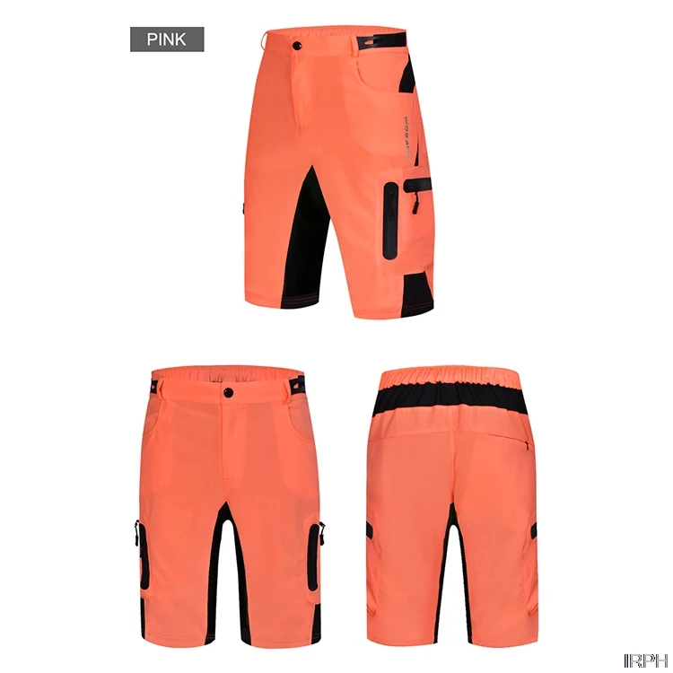 WOSAWE Motocross Pants Reflective MTB BMX Mountain Bike Racing Downhill Motorcycle Shorts Outdoor Summer Sweatpants