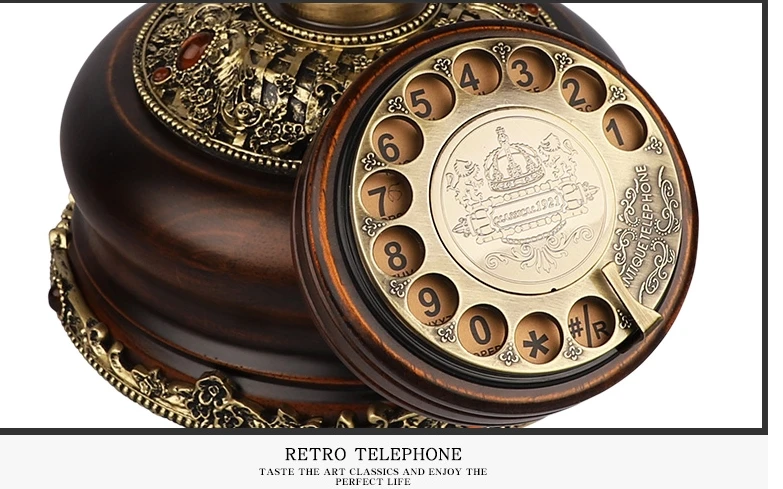 Античный старинный телефон старомодный вращающийся JSD|antique telephone|vintage wall telephoneswall
