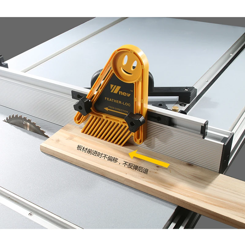 

Table Saw Fence System for Woodworking Circular Saw DIY Tools 75mm Height with T-tracks + Slot Miter Track Jig Fixture