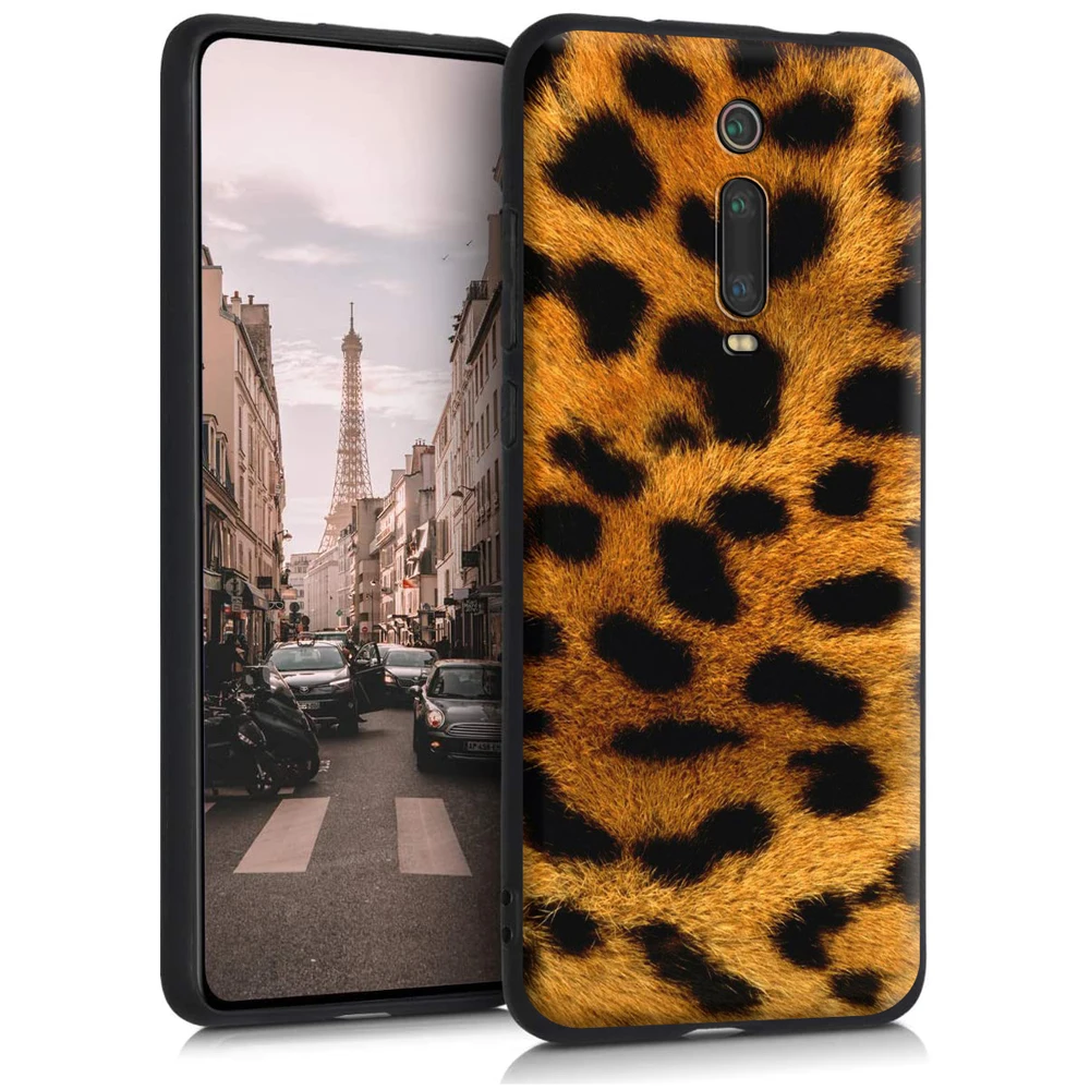 Силиконовый чехол для Oneplus 5 5T 6 6T 7 7T Pro с тигром и леопардовым принтом