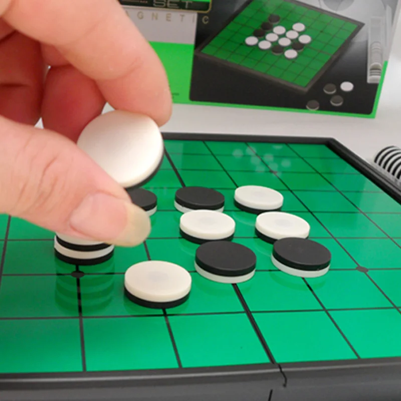 Магнитная портативная складная доска Reversi Отелло Шахматная стандартная