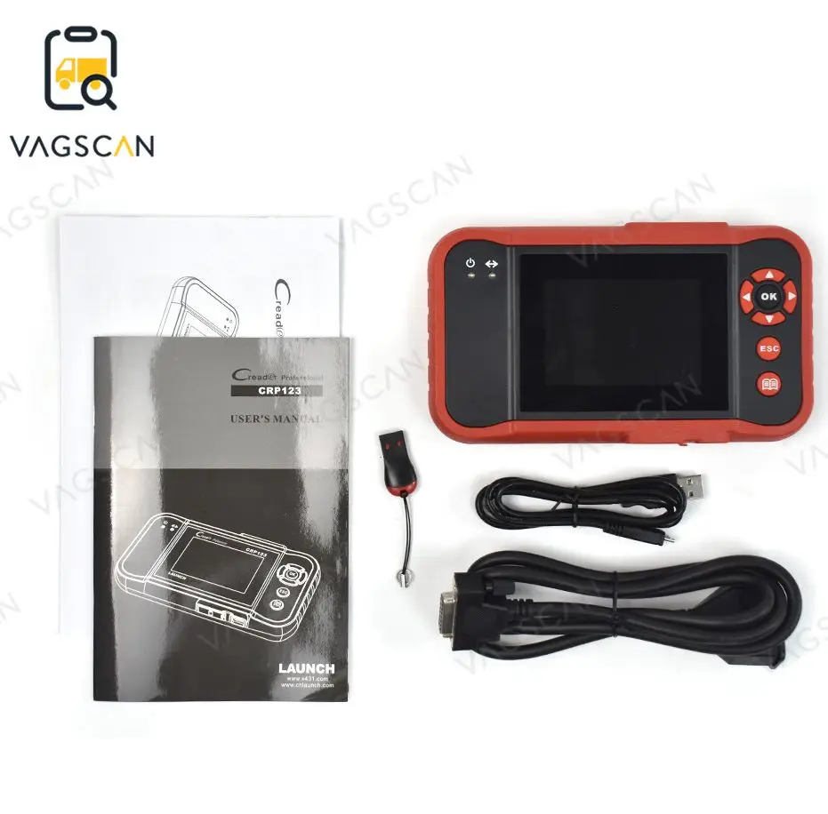 

Automotive scanner Car diagnosis 2021 version Lauch X431 CRP123 OBD2 Upgrade PK CRP123x CRP123i