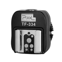 tf 334 hot shoe adapter black converter with pc port camera flash accessory speedlite photography studio light for sony a7 rx1