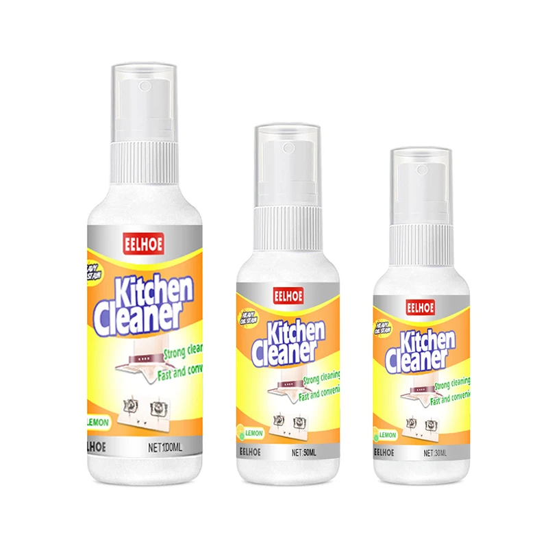 

30/50/100ml All-Purpose Cleaner Household Cleaning Kitchen Degreaser Removes Kitchen Grease Grime Oil Stain